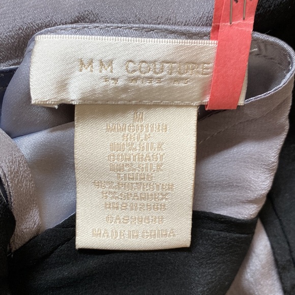 Silk MM Couture Mini Dress Medium - Picture 9 of 13